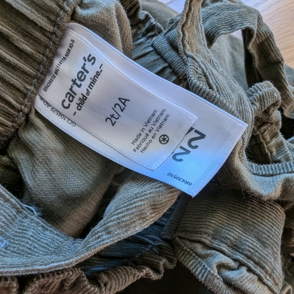 LAST CHANCE  corduroy suspender skirts girls 2T and 4T - Picture 2 of 3